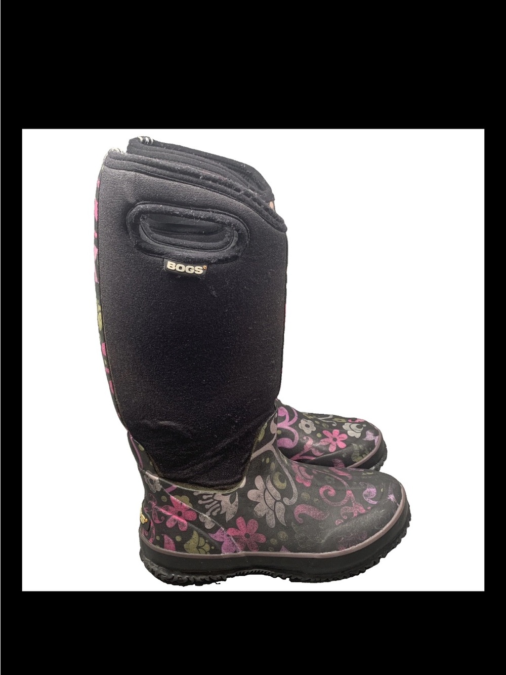 Bogs Classic High Corsage 52246 Insulated Waterproof 14” Womens Boots Size US 6